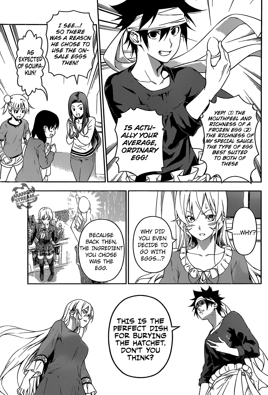 Shokugeki no Soma Chapter 170 page 13 - Chapter 170: Frozen Feelings