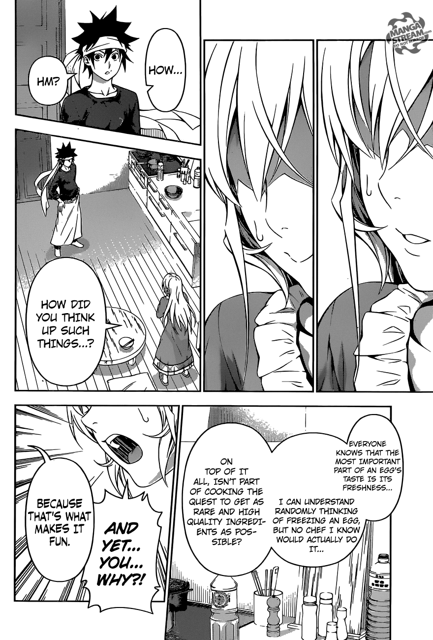 Shokugeki no Soma Chapter 170 page 14 - Chapter 170: Frozen Feelings