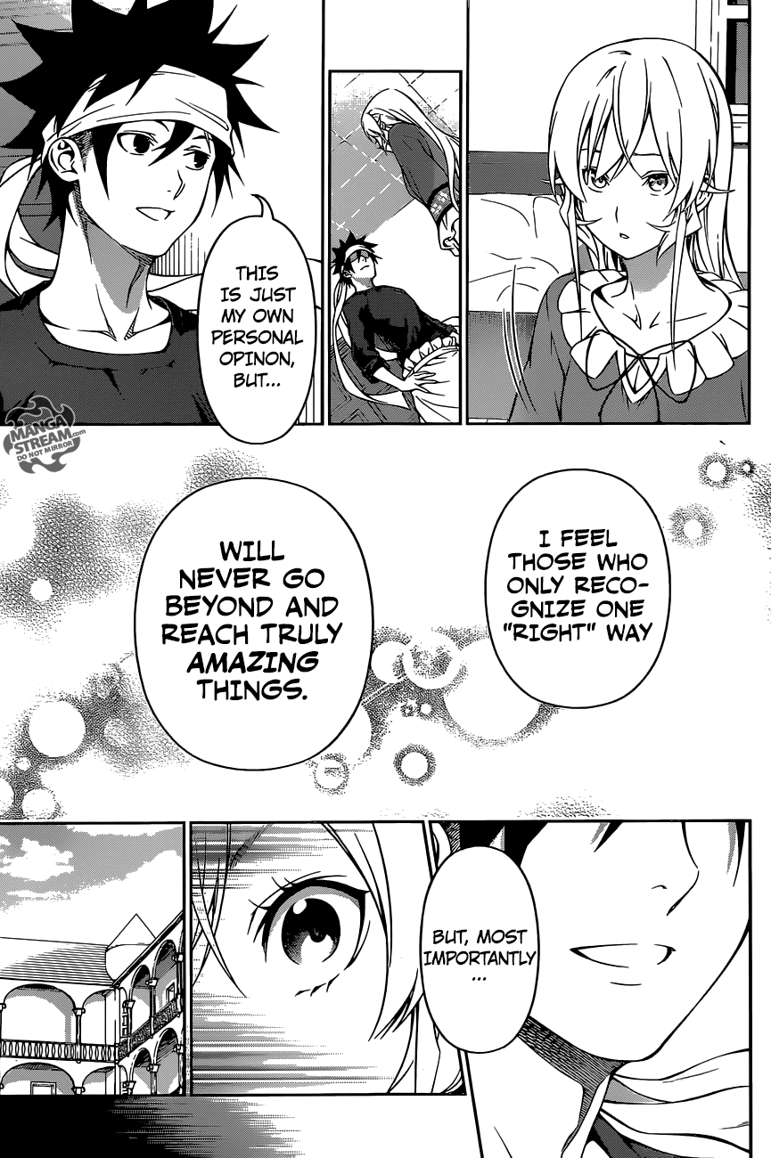 Shokugeki no Soma Chapter 170 page 15 - Chapter 170: Frozen Feelings