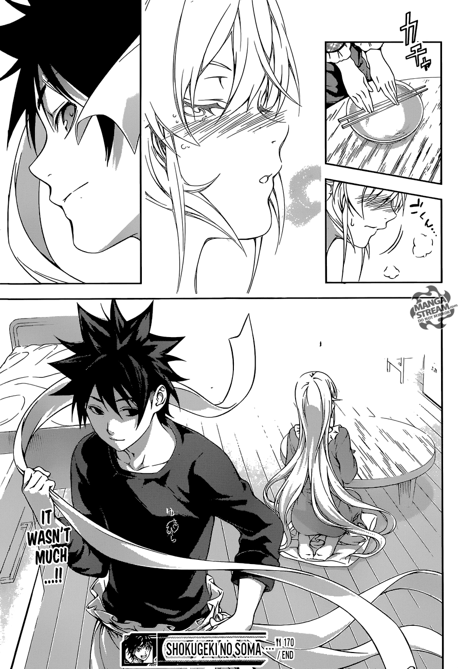 Shokugeki no Soma Chapter 170 page 19 - Chapter 170: Frozen Feelings