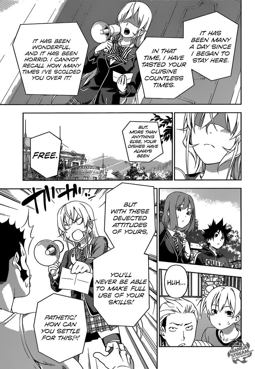 Shokugeki no Soma Chapter 171 page 14 - Chapter 171 : Follow Me