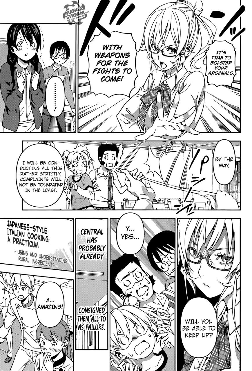 Shokugeki no Soma Chapter 172 page 11 - Chapter 172 : Now, To the Fields of Battle!