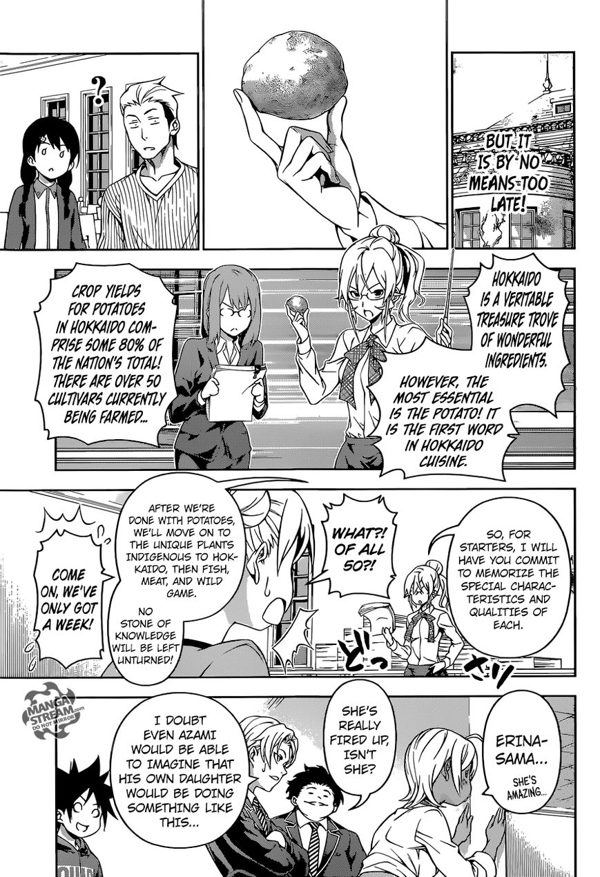 Shokugeki no Soma Chapter 172 page 13 - Chapter 172 : Now, To the Fields of Battle!