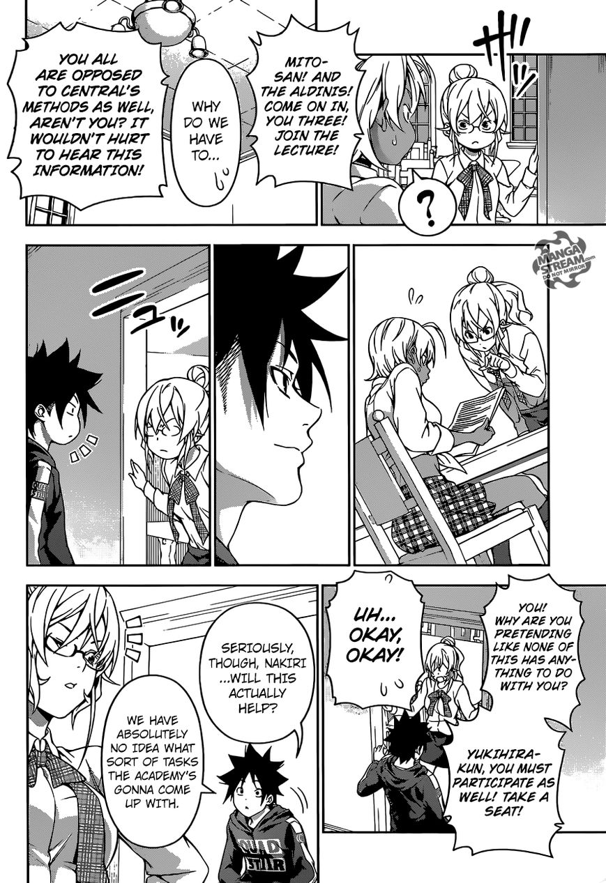 Shokugeki no Soma Chapter 172 page 14 - Chapter 172 : Now, To the Fields of Battle!