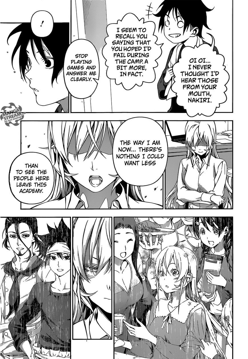 Shokugeki no Soma Chapter 172 page 17 - Chapter 172 : Now, To the Fields of Battle!