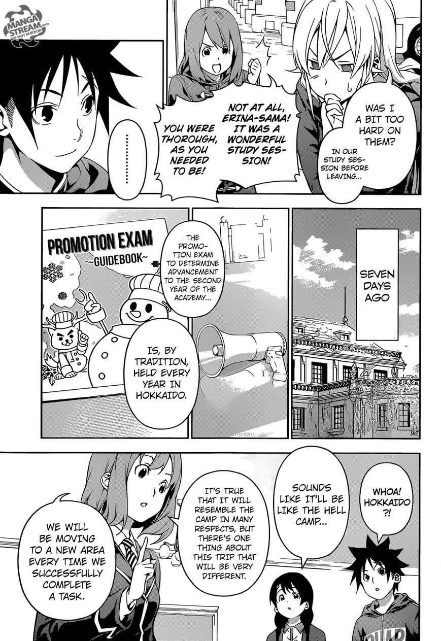 Shokugeki no Soma Chapter 172 page 7 - Chapter 172 : Now, To the Fields of Battle!