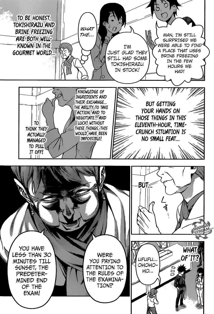 Shokugeki no Soma Chapter 174 page 12 - Chapter 174 : Salmon that Swims through time