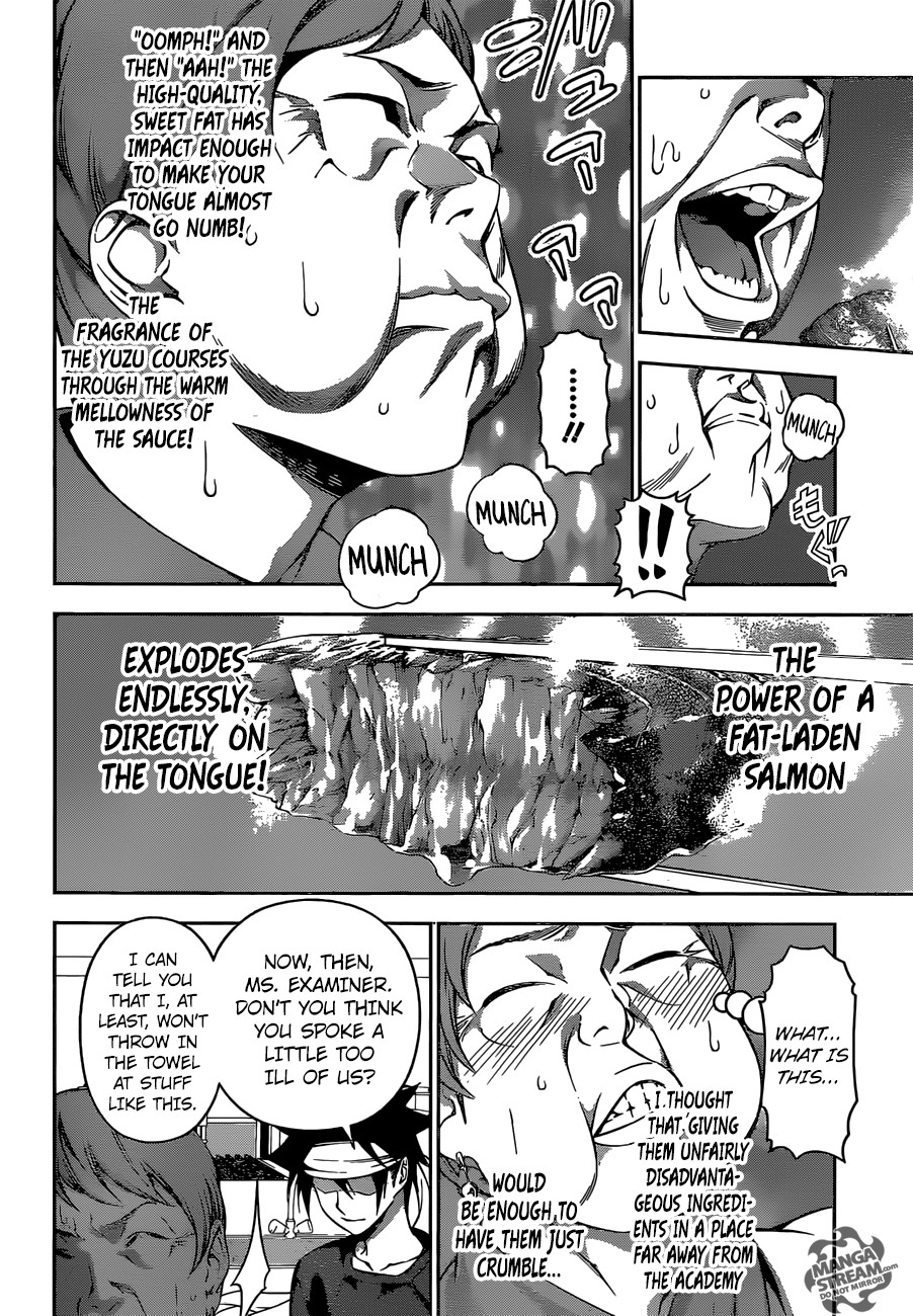 Shokugeki no Soma Chapter 174 page 17 - Chapter 174 : Salmon that Swims through time