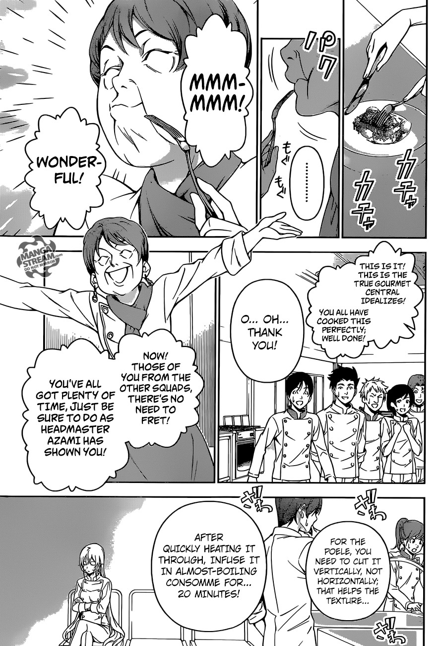 Shokugeki no Soma Chapter 174 page 6 - Chapter 174 : Salmon that Swims through time