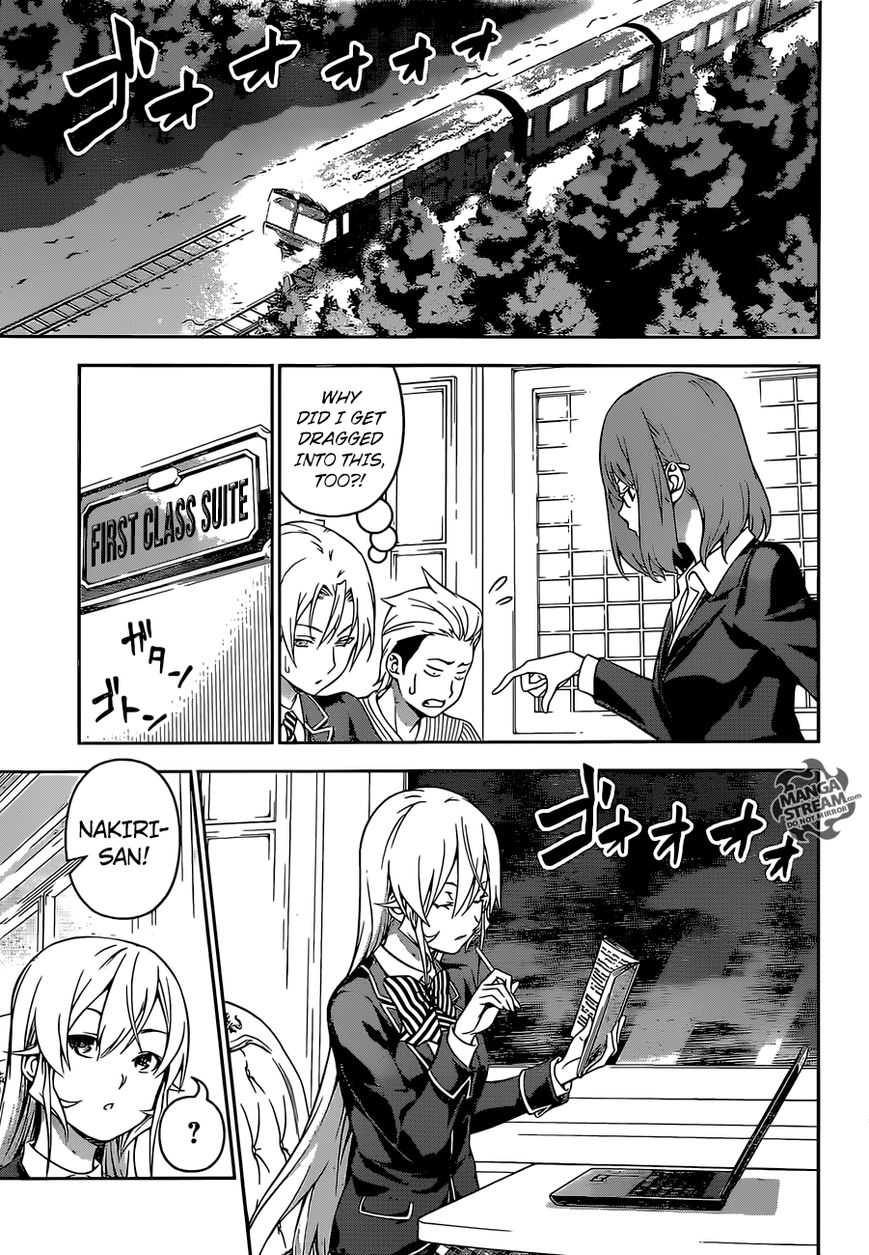 Shokugeki no Soma Chapter 175 page 11 - Chapter 175 : The Tootsuki Train Moves On