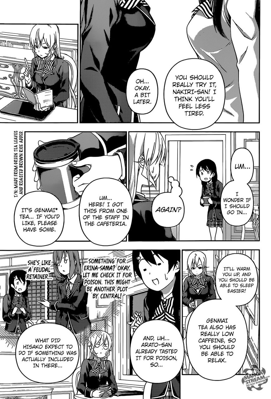 Shokugeki no Soma Chapter 175 page 13 - Chapter 175 : The Tootsuki Train Moves On