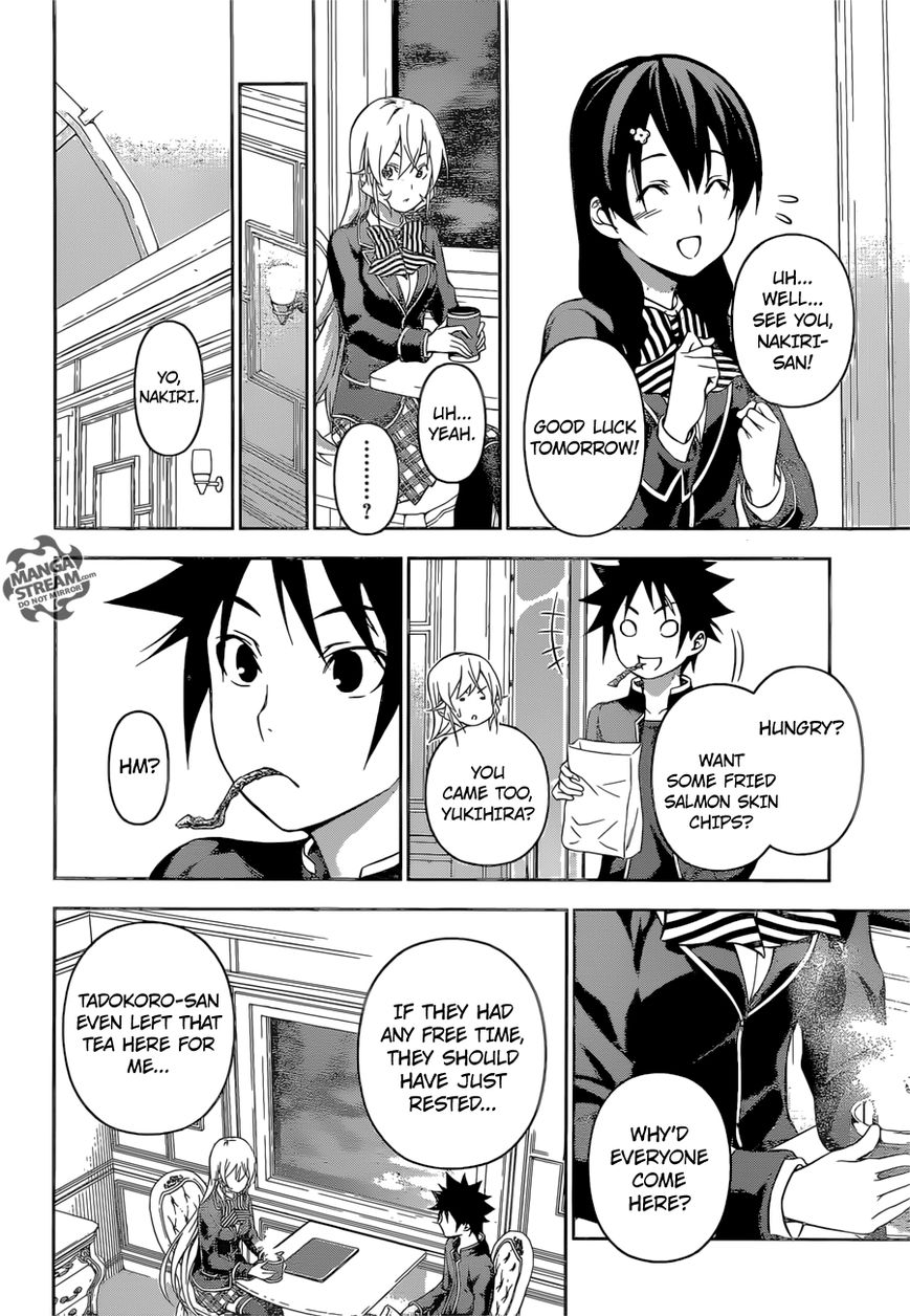 Shokugeki no Soma Chapter 175 page 14 - Chapter 175 : The Tootsuki Train Moves On