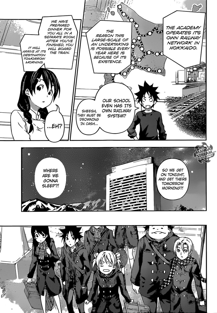 Shokugeki no Soma Chapter 175 page 8 - Chapter 175 : The Tootsuki Train Moves On