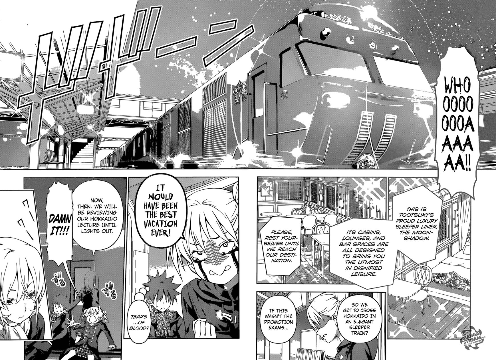 Shokugeki no Soma Chapter 175 page 9 - Chapter 175 : The Tootsuki Train Moves On