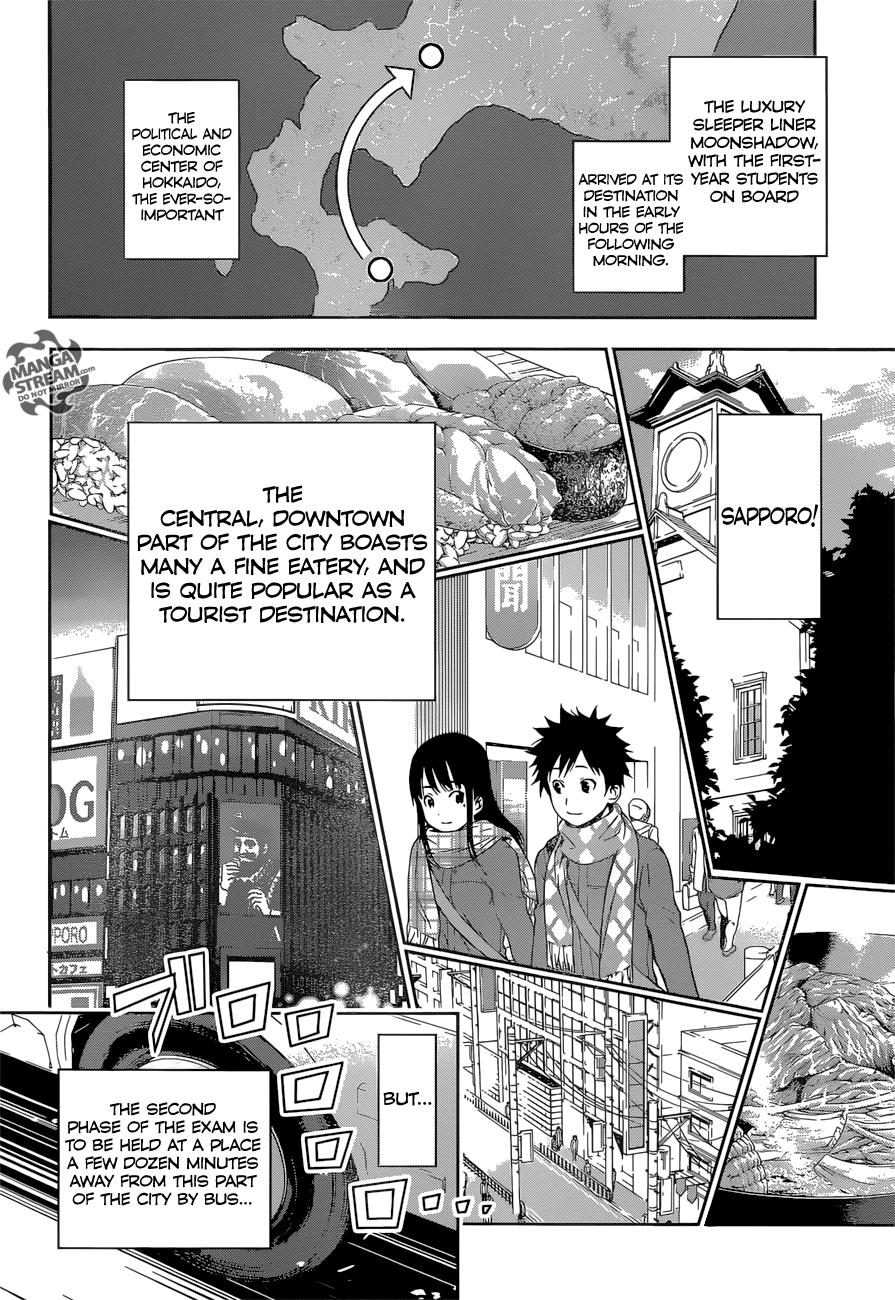 Shokugeki no Soma Chapter 176 page 4 - Chapter 176 : Mischief on a Snowy Day