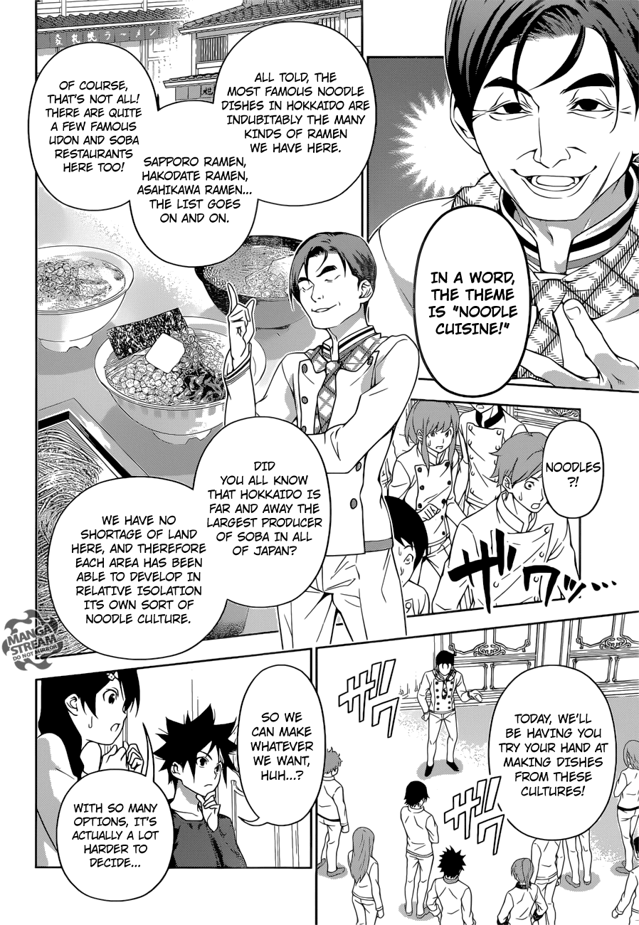 Shokugeki no Soma Chapter 176 page 6 - Chapter 176 : Mischief on a Snowy Day