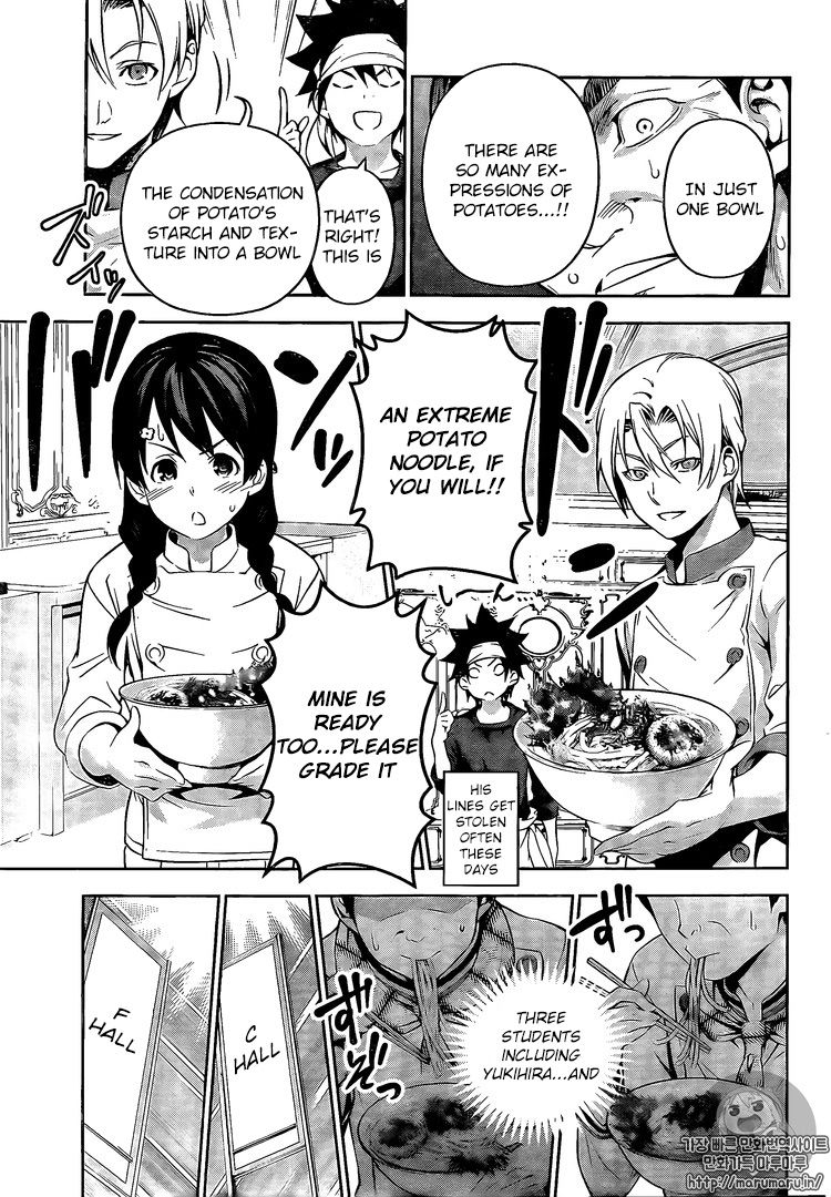 Shokugeki no Soma Chapter 177 page 15 - Chapter 177 : Rising Dame, Joan of Arc