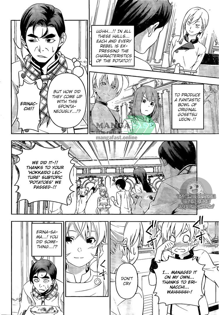 Shokugeki no Soma Chapter 177 page 16 - Chapter 177 : Rising Dame, Joan of Arc