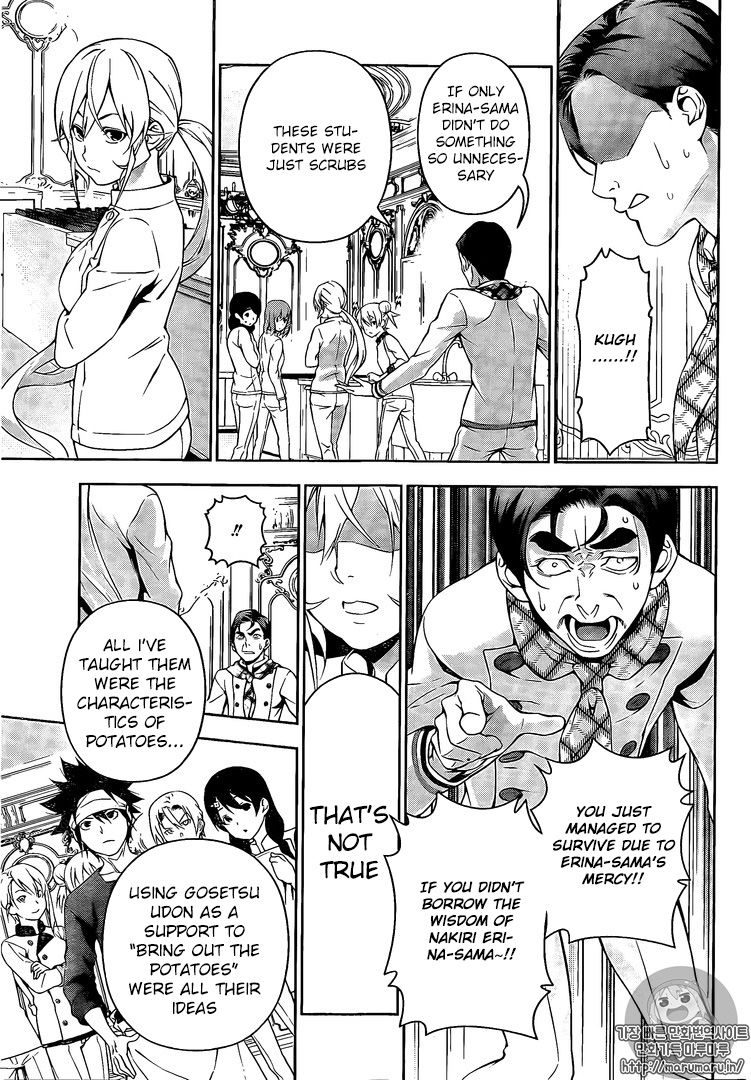 Shokugeki no Soma Chapter 177 page 17 - Chapter 177 : Rising Dame, Joan of Arc