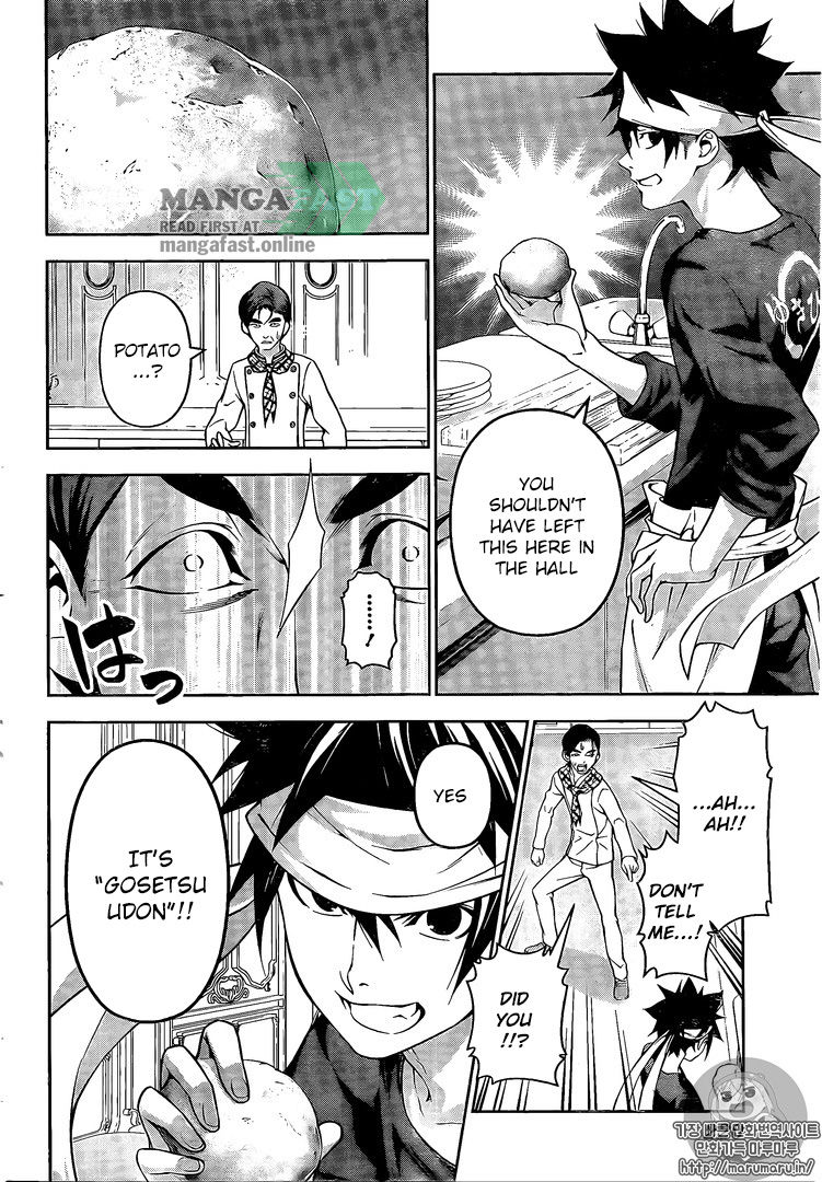 Shokugeki no Soma Chapter 177 page 6 - Chapter 177 : Rising Dame, Joan of Arc