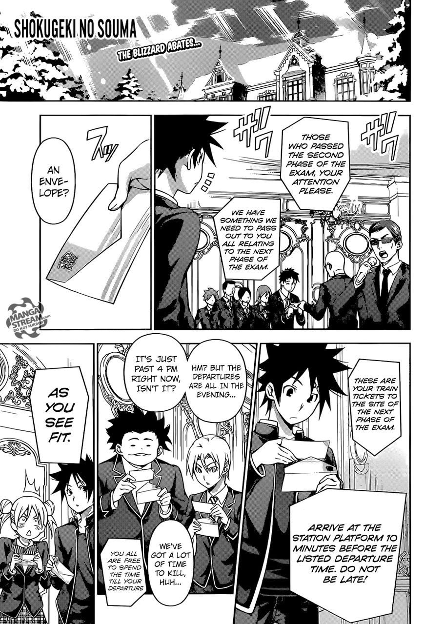 Shokugeki no Soma Chapter 178 page 1 - Chapter 178 : The Shining City (MS Ver.)