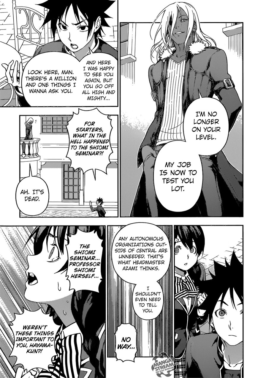 Shokugeki no Soma Chapter 179 page 17 - Chapter 179 : Opponent (MS)