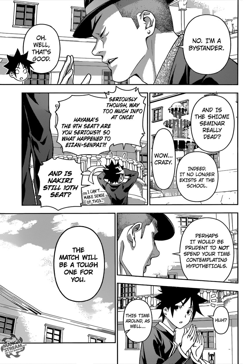 Shokugeki no Soma Chapter 180 page 12 - Chapter 180 : Revenge Match