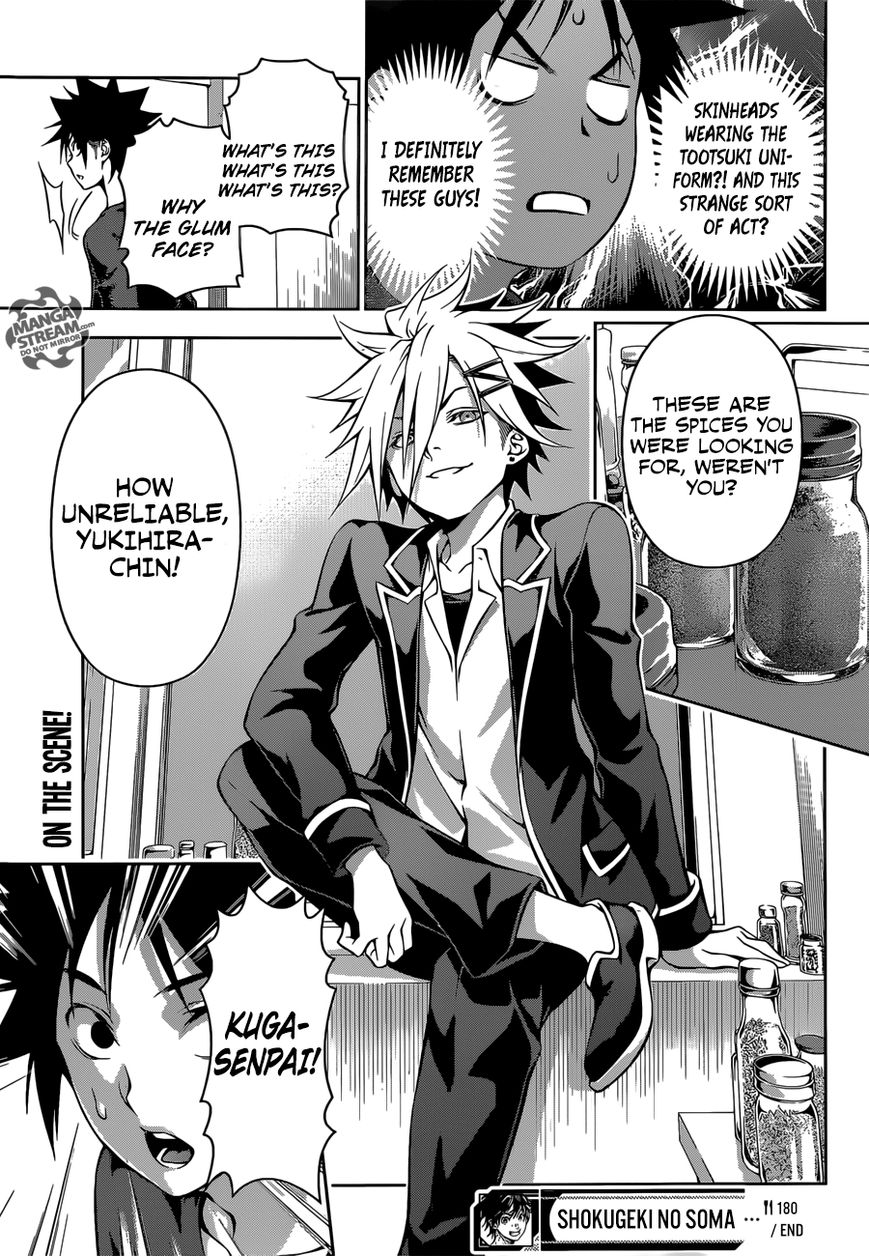 Shokugeki no Soma Chapter 180 page 22 - Chapter 180 : Revenge Match