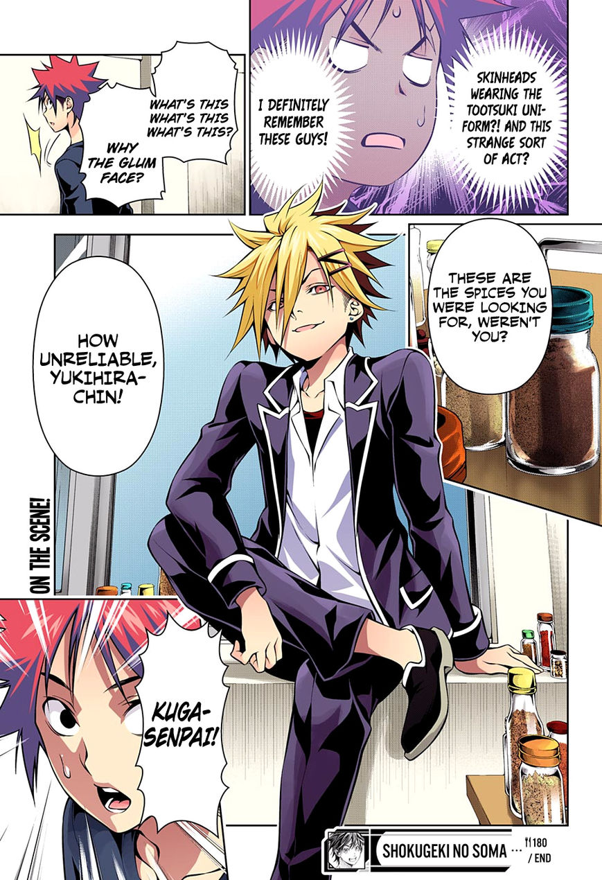 Shokugeki no Soma Chapter 180 page 23 - Chapter 180 : Revenge Match