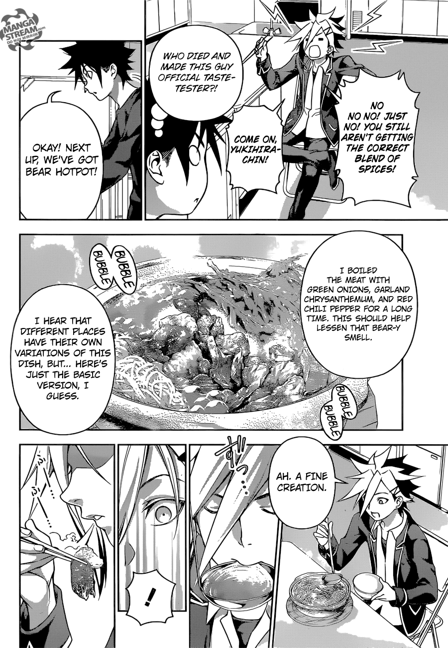 Shokugeki no Soma Chapter 181 page 13 - Chapter 181 : Be Ingenious with Bear Meat!