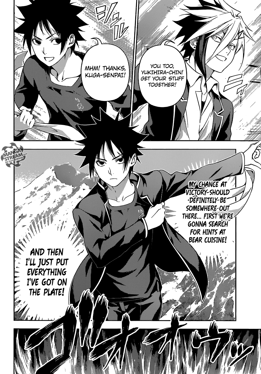 Shokugeki no Soma Chapter 181 page 19 - Chapter 181 : Be Ingenious with Bear Meat!