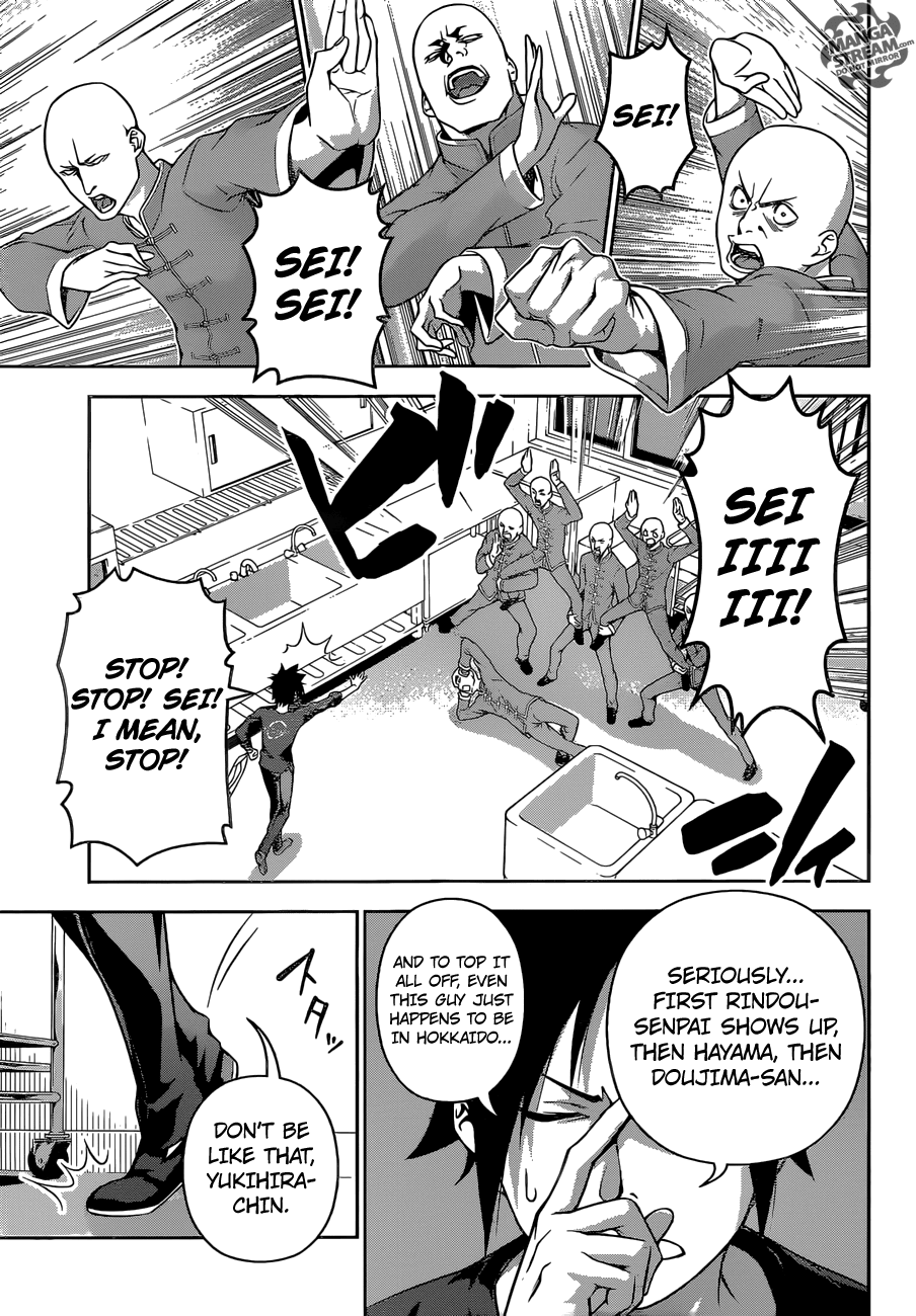 Shokugeki no Soma Chapter 181 page 4 - Chapter 181 : Be Ingenious with Bear Meat!