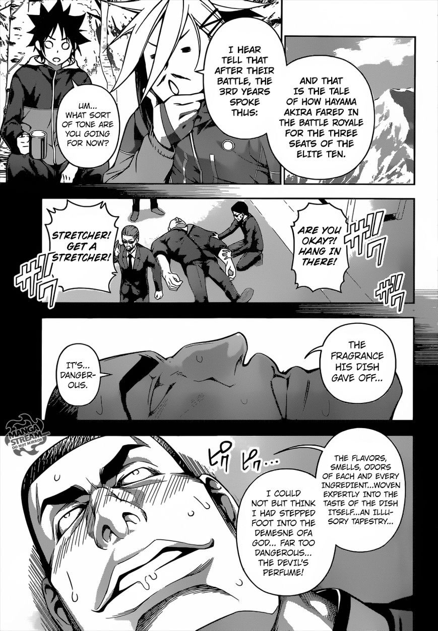 Shokugeki no Soma Chapter 182 page 15 - Chapter 182 : Birth of a New Elite Ten