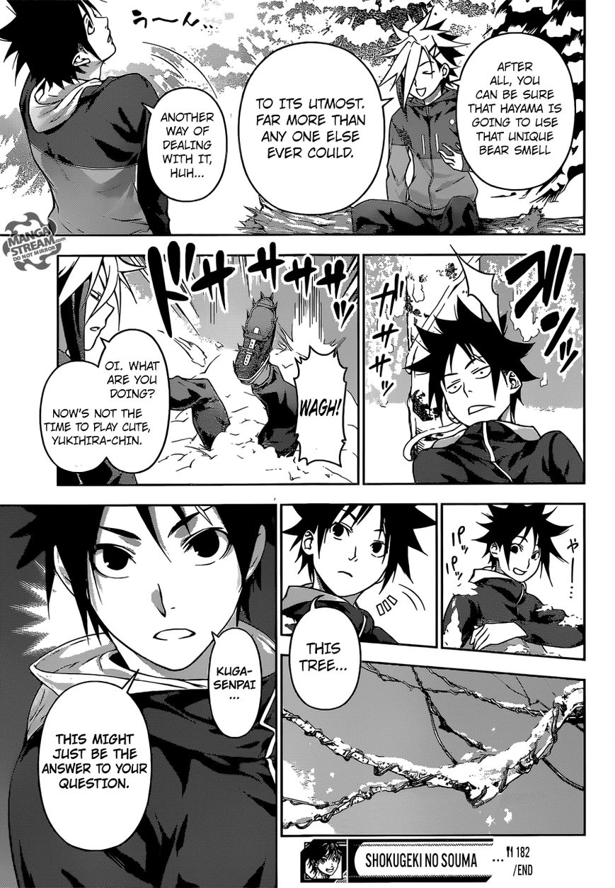 Shokugeki no Soma Chapter 182 page 19 - Chapter 182 : Birth of a New Elite Ten