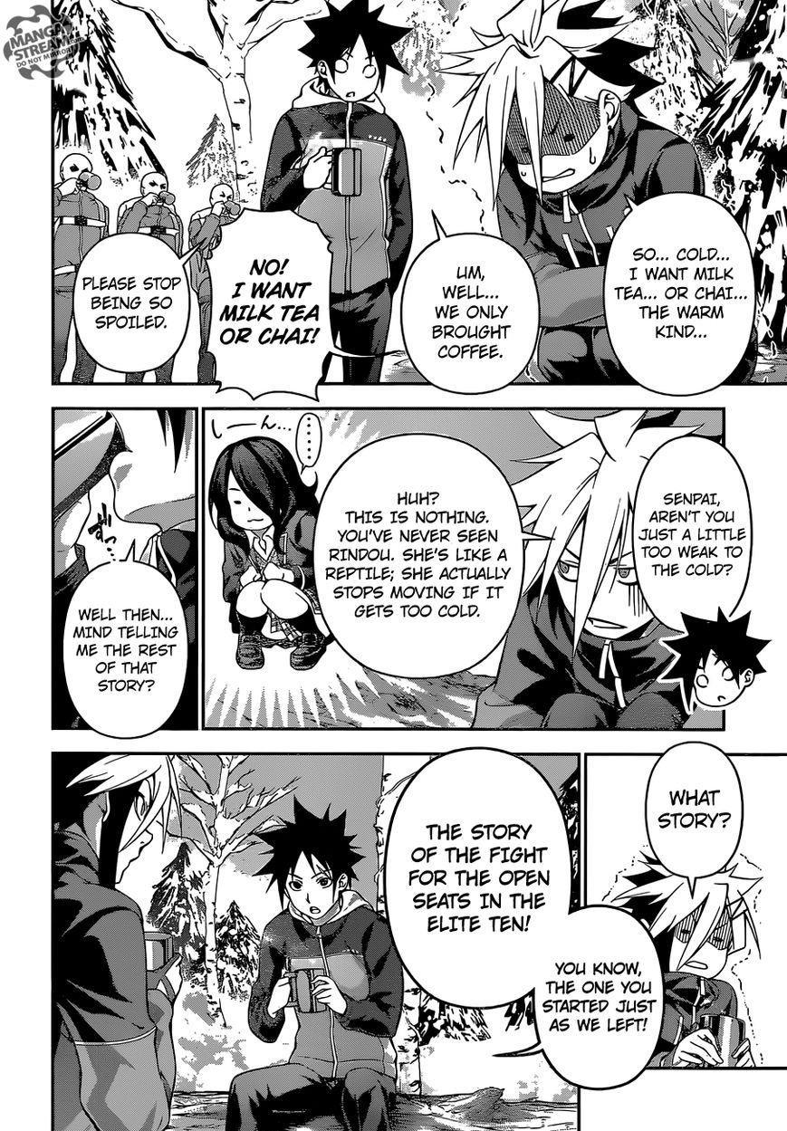 Shokugeki no Soma Chapter 182 page 7 - Chapter 182 : Birth of a New Elite Ten