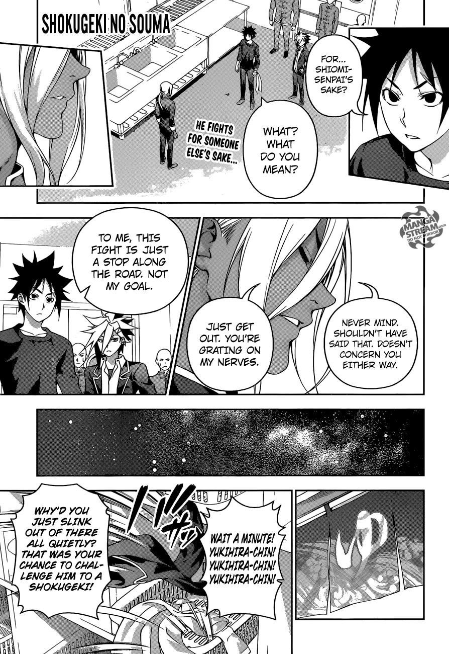 Shokugeki no Soma Chapter 184 page 1 - Chapter 184 : Debt