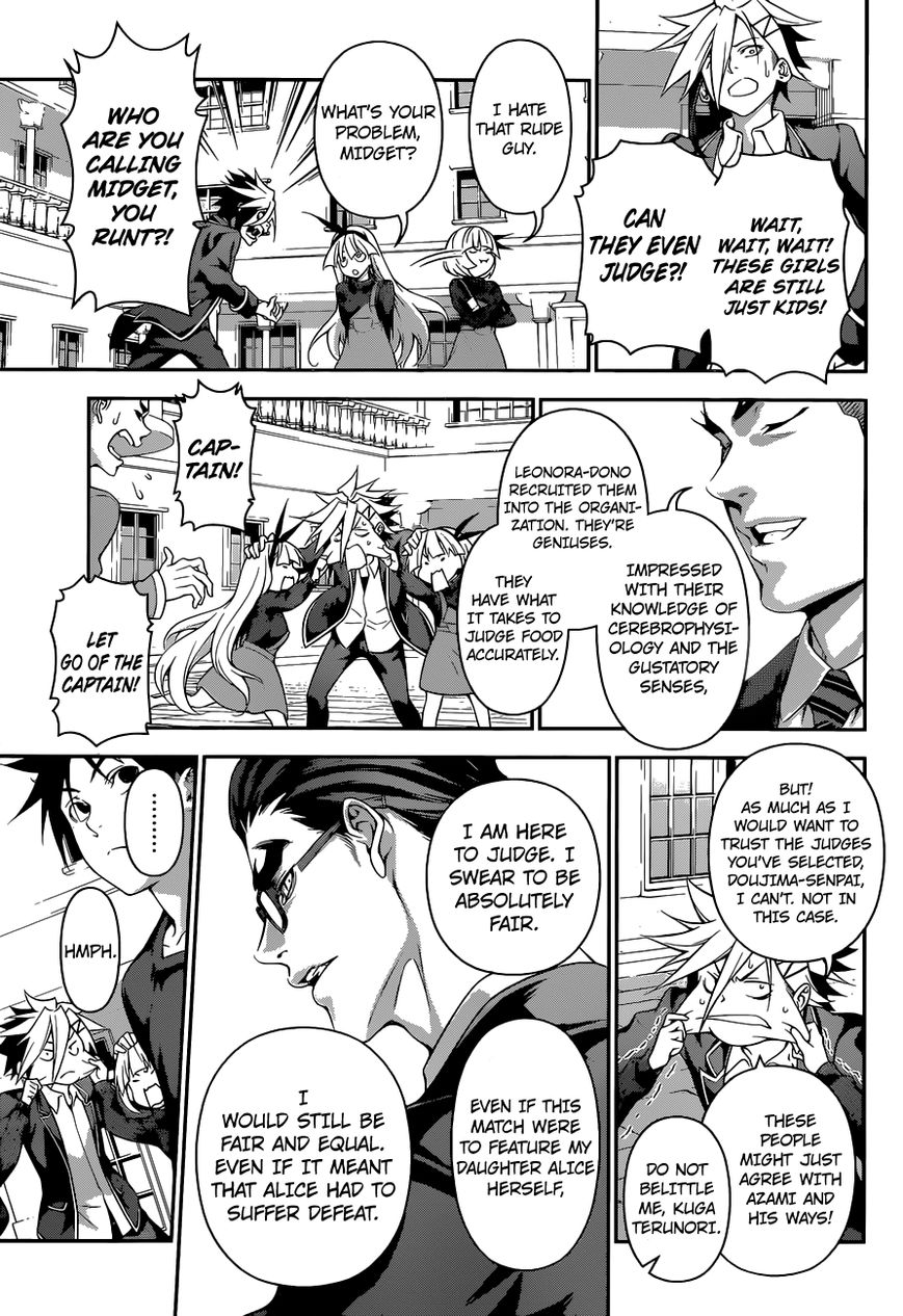 Shokugeki no Soma Chapter 185 page 11 - Chapter 185 : Rematch with a Rival