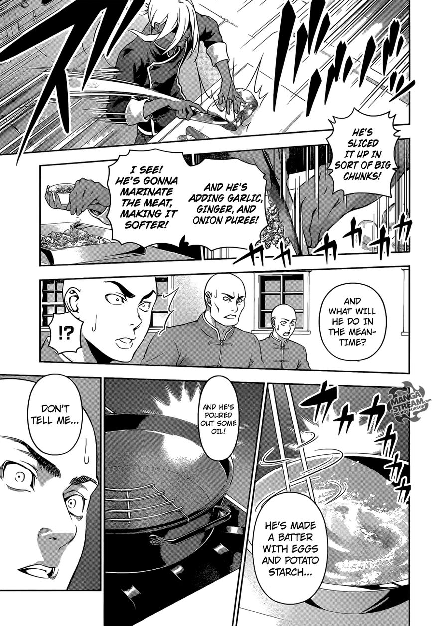 Shokugeki no Soma Chapter 185 page 15 - Chapter 185 : Rematch with a Rival