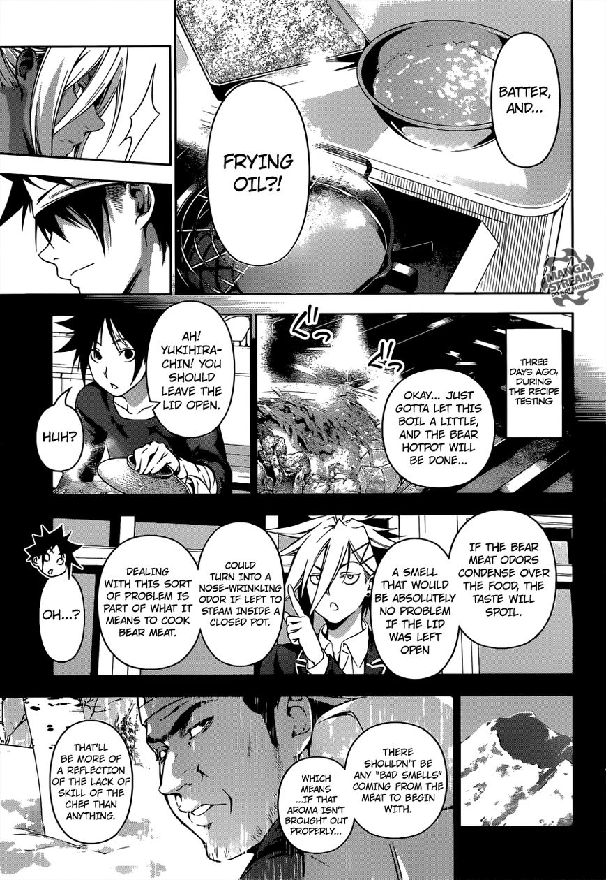 Shokugeki no Soma Chapter 185 page 19 - Chapter 185 : Rematch with a Rival