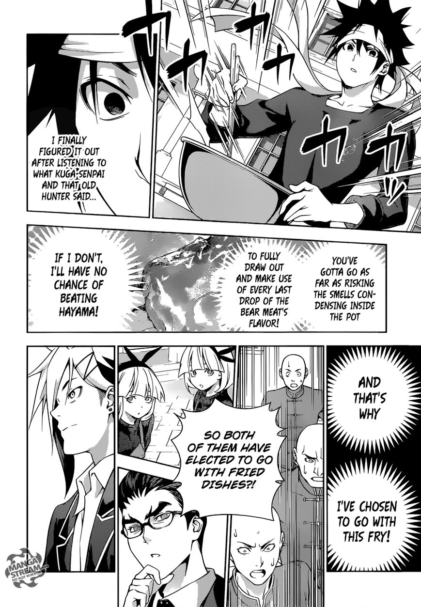 Shokugeki no Soma Chapter 185 page 20 - Chapter 185 : Rematch with a Rival