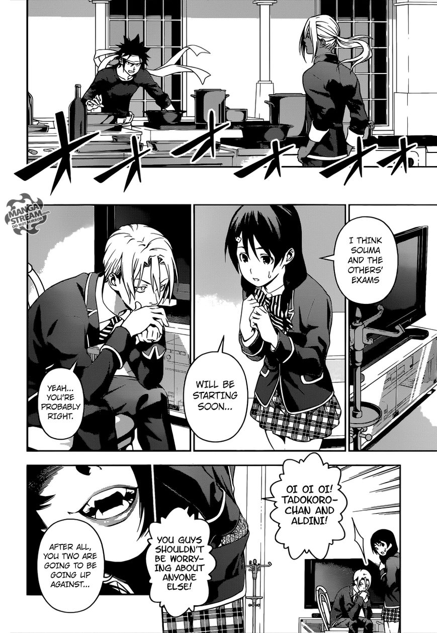 Shokugeki no Soma Chapter 185 page 22 - Chapter 185 : Rematch with a Rival