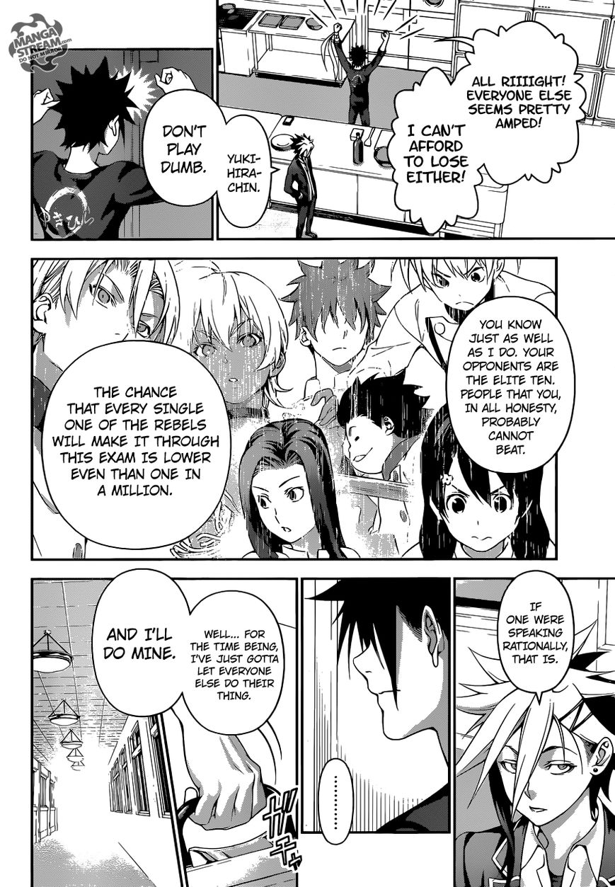 Shokugeki no Soma Chapter 185 page 6 - Chapter 185 : Rematch with a Rival