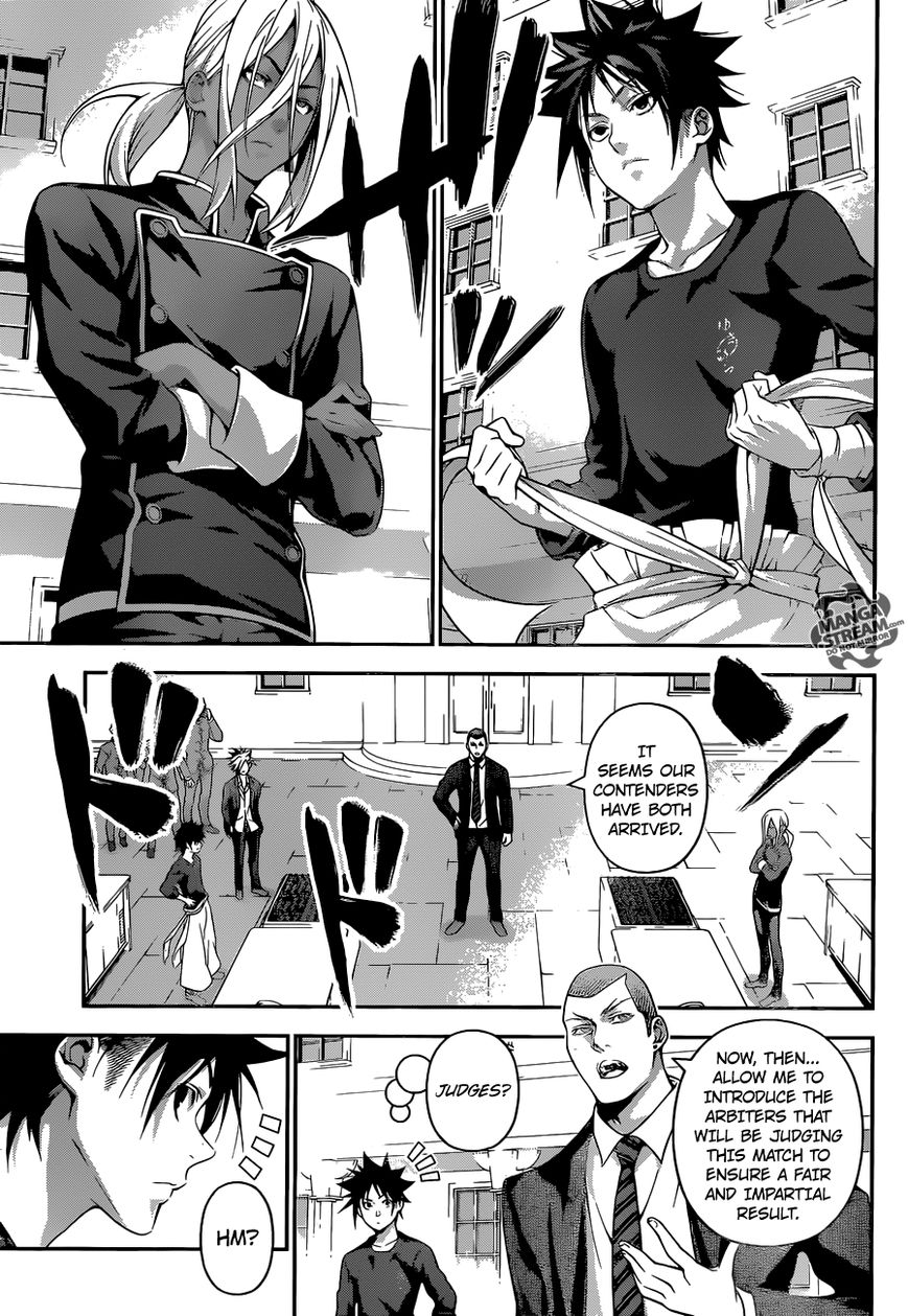 Shokugeki no Soma Chapter 185 page 7 - Chapter 185 : Rematch with a Rival