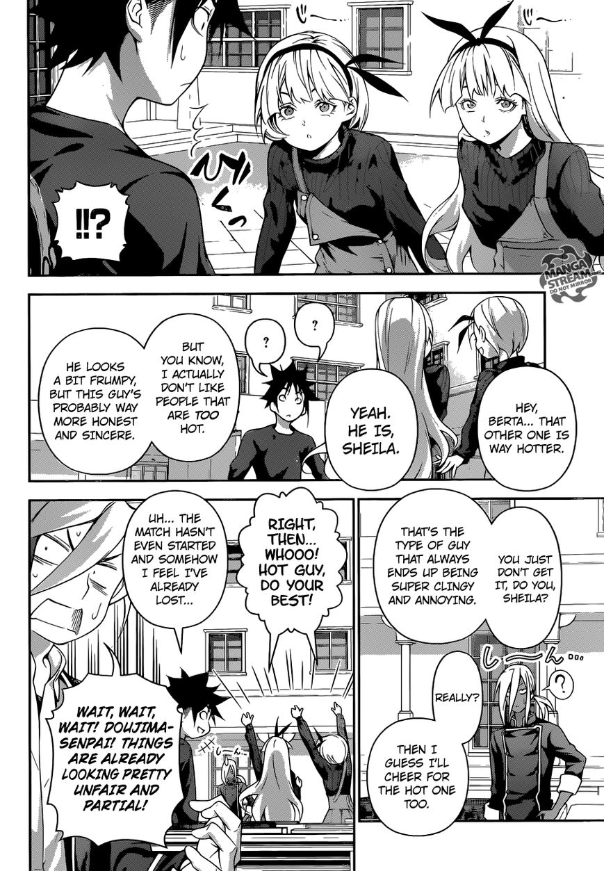 Shokugeki no Soma Chapter 185 page 8 - Chapter 185 : Rematch with a Rival