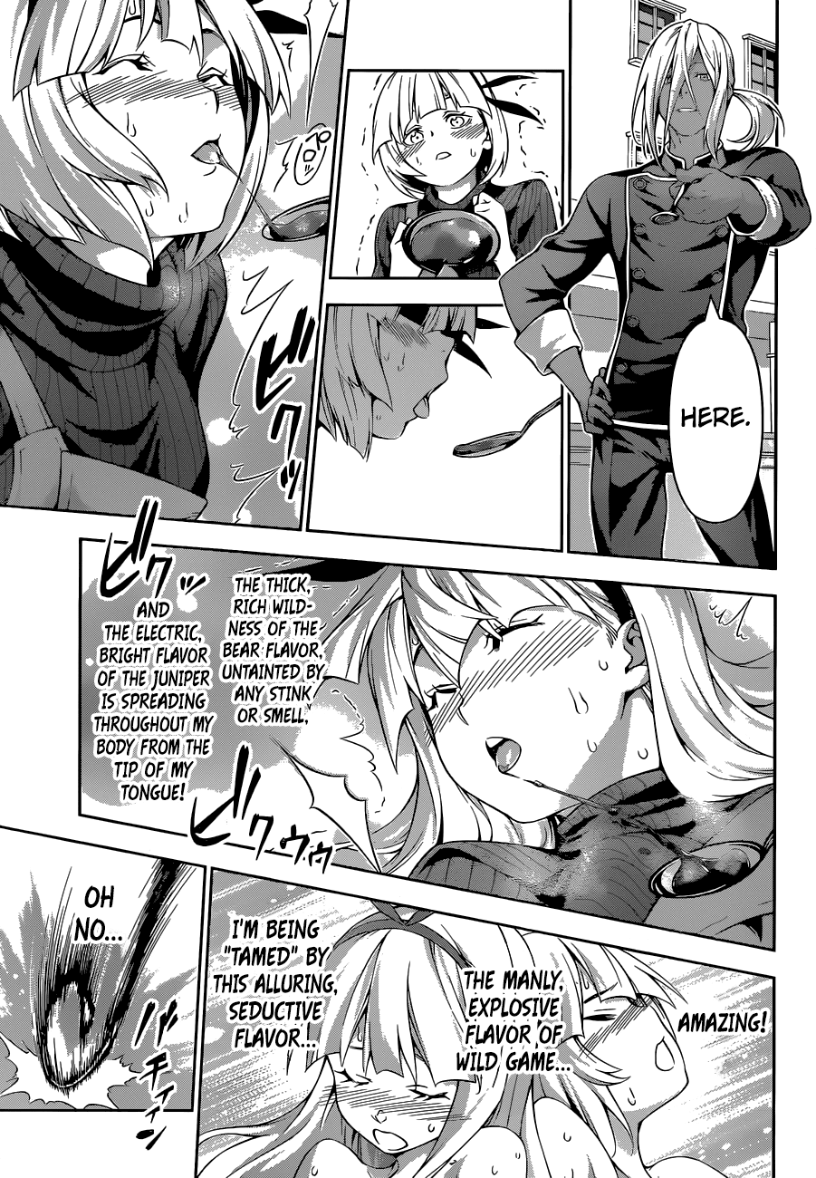 Shokugeki no Soma Chapter 186 page 11 - Chapter 186 : Walking the Tightrope of Deliciousness