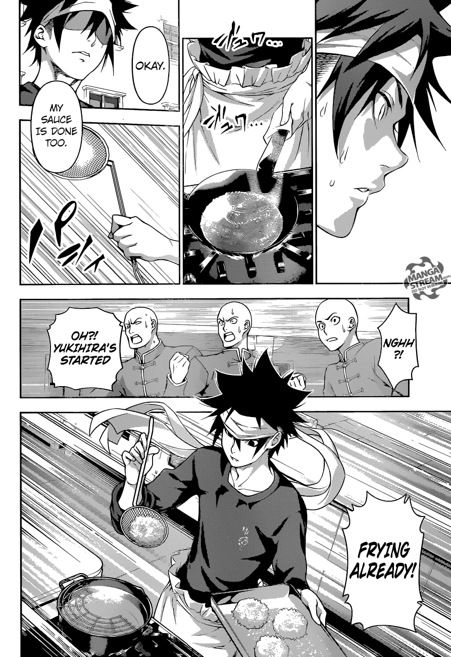 Shokugeki no Soma Chapter 186 page 14 - Chapter 186 : Walking the Tightrope of Deliciousness