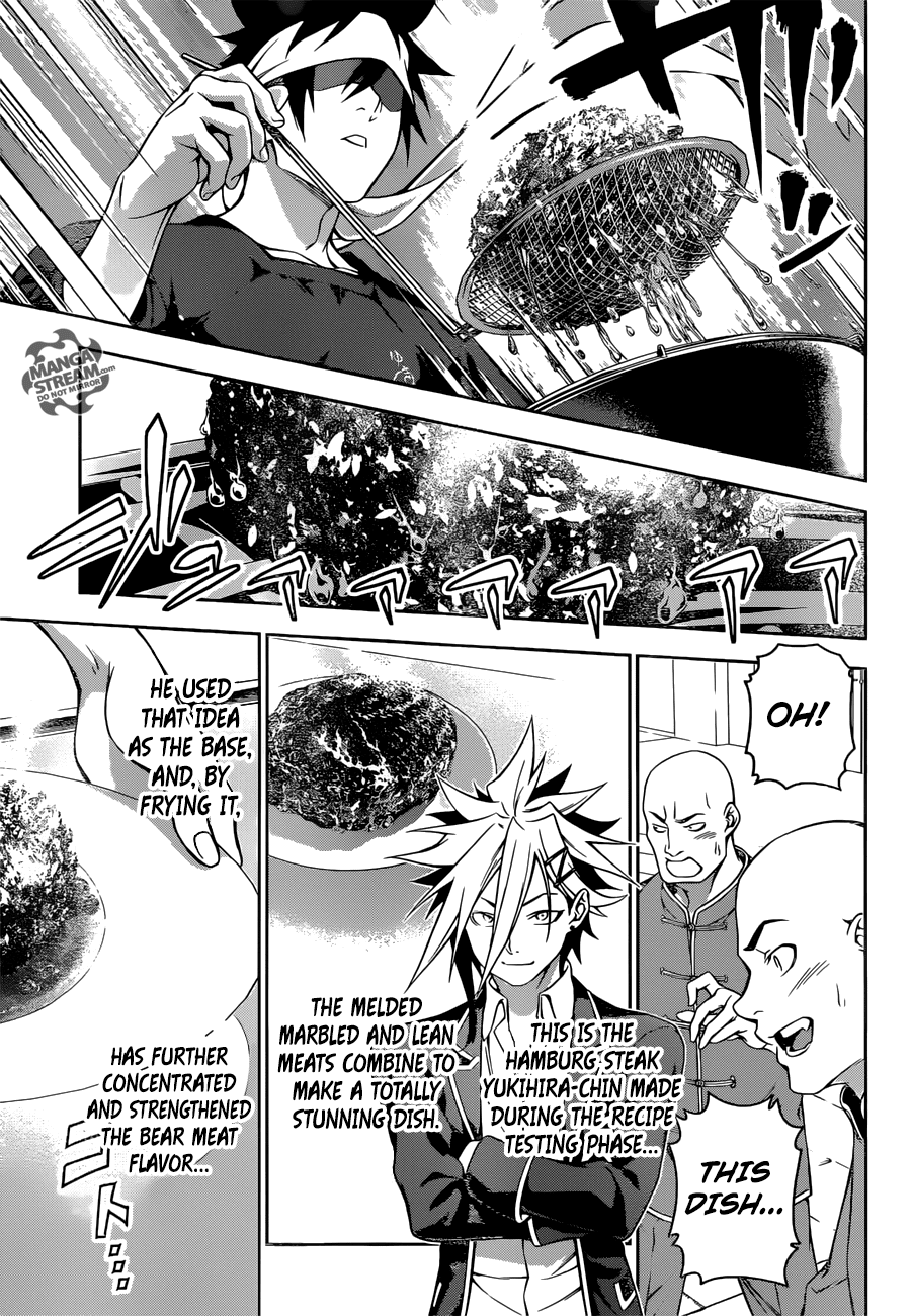 Shokugeki no Soma Chapter 186 page 19 - Chapter 186 : Walking the Tightrope of Deliciousness