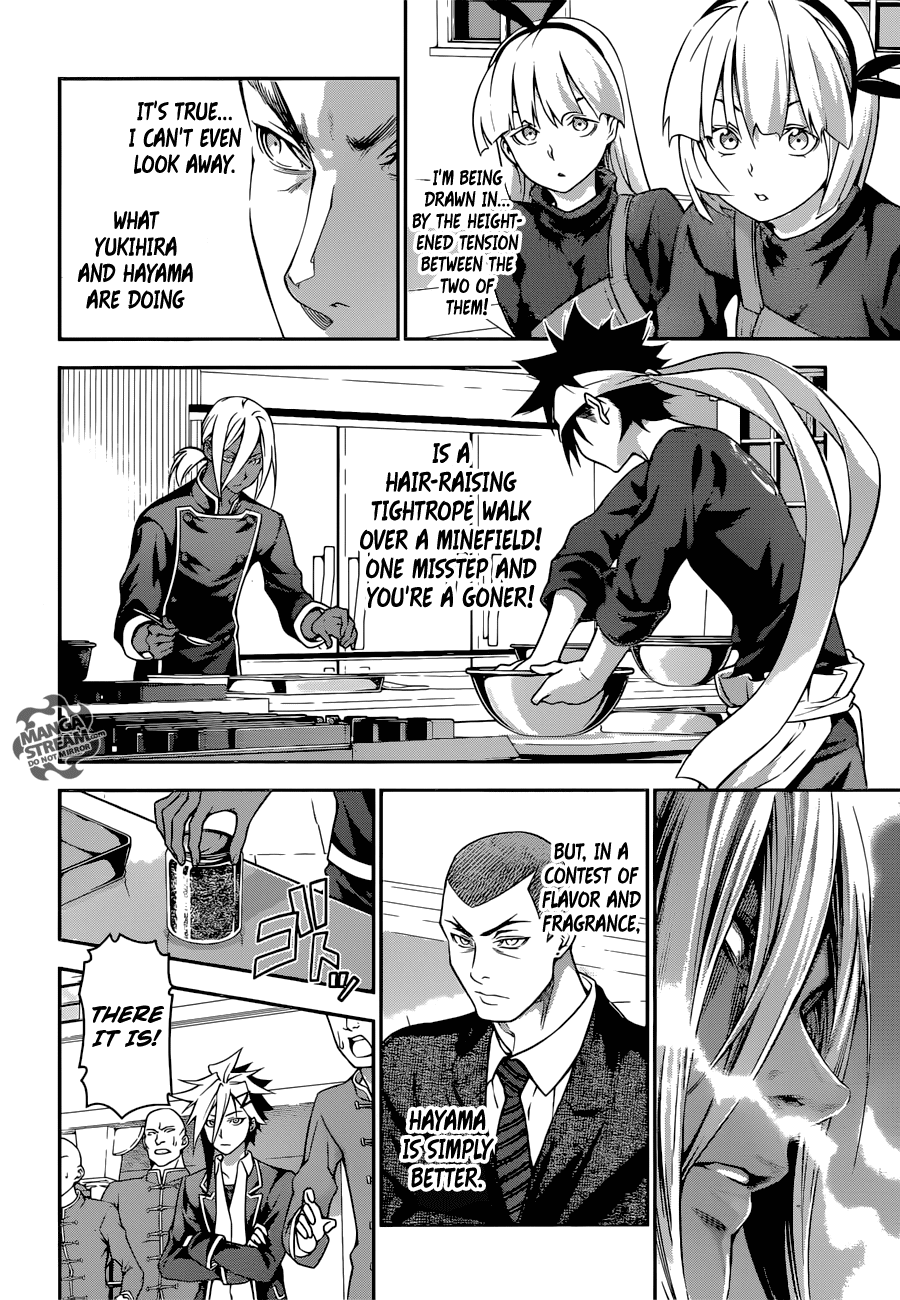 Shokugeki no Soma Chapter 186 page 6 - Chapter 186 : Walking the Tightrope of Deliciousness