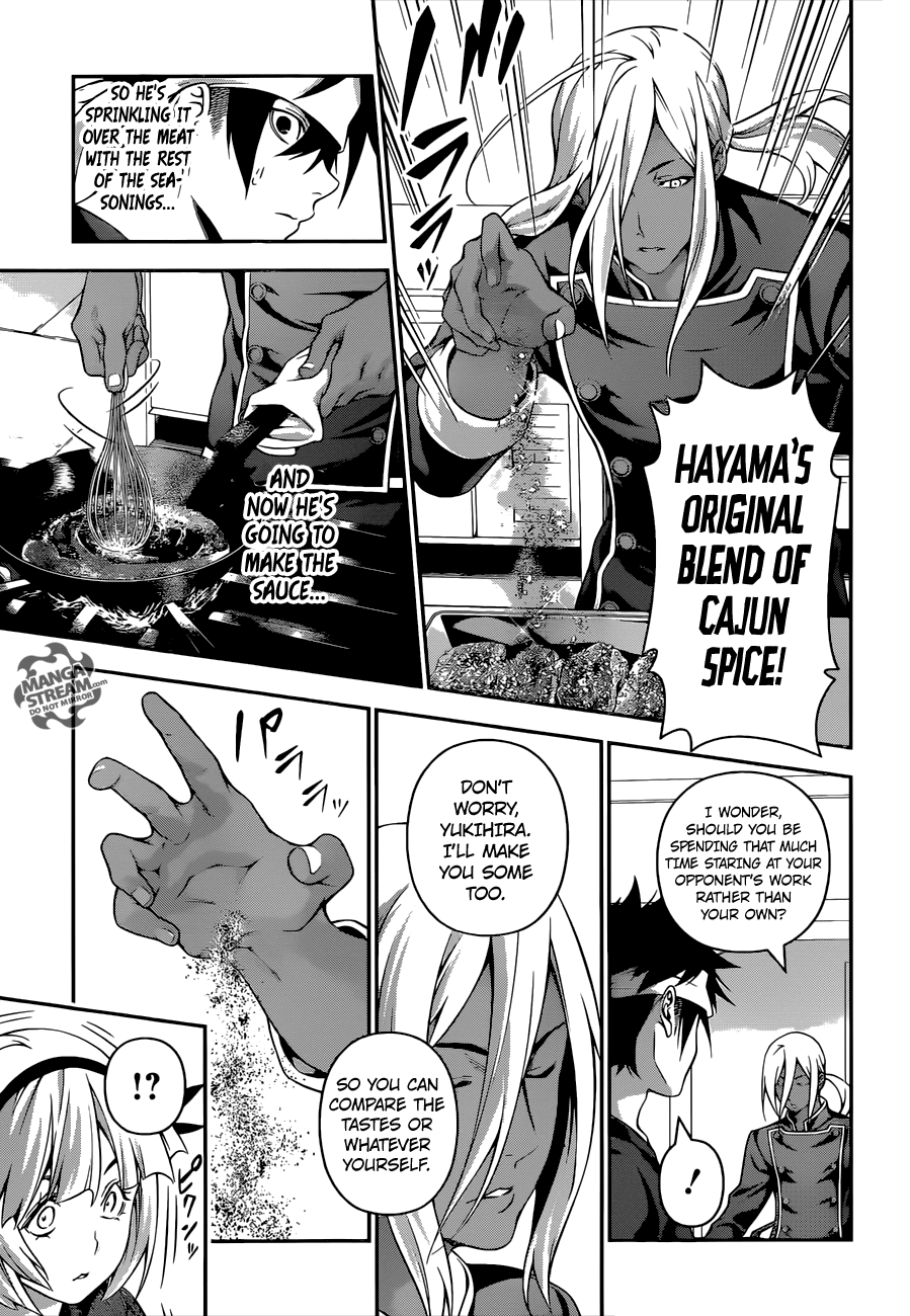 Shokugeki no Soma Chapter 186 page 7 - Chapter 186 : Walking the Tightrope of Deliciousness