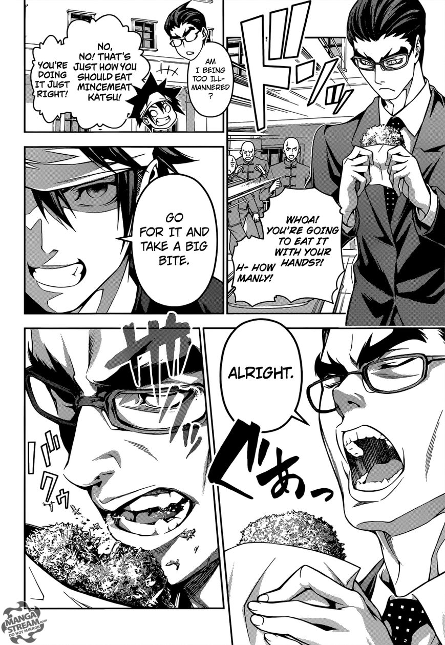 Shokugeki no Soma Chapter 187 page 8 - Chapter 187 : Burst Forth, Mincemeat Katsu!